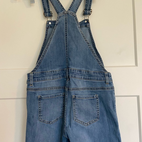 Girls denim jeans overalls - Picture 3 of 4